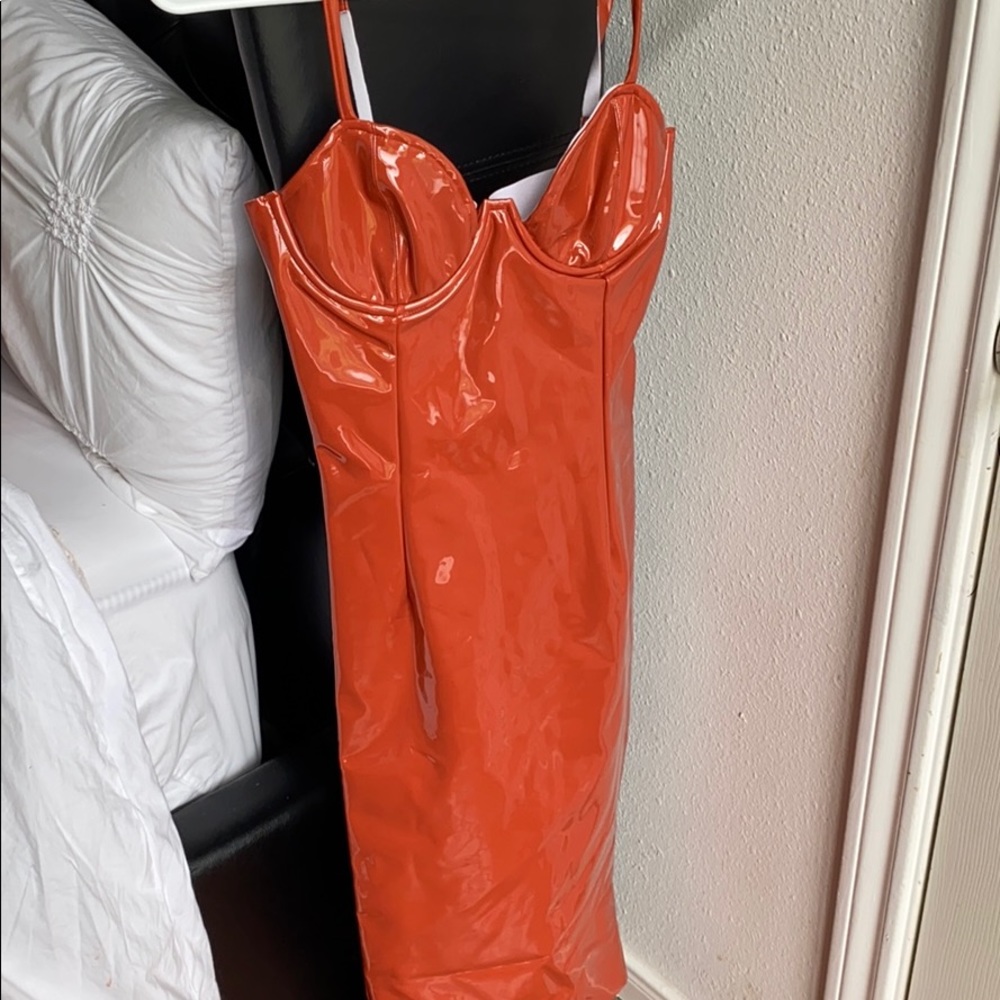 Selling oh polly latex dress